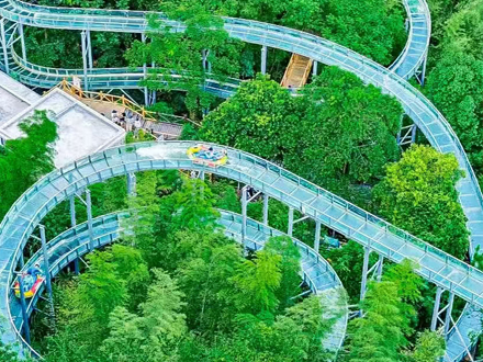 玻璃水滑道