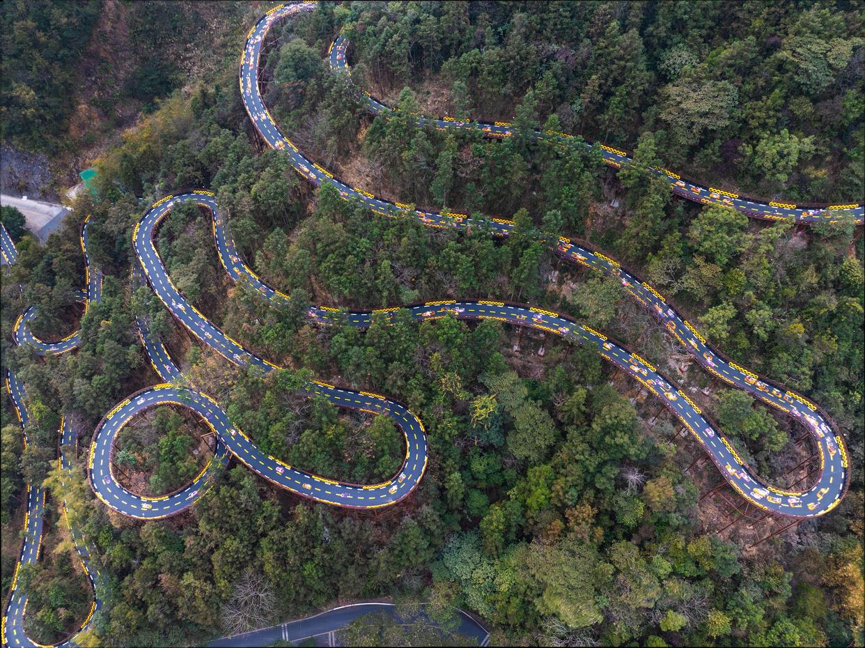 清远古龙峡山地滑车项目(图1)